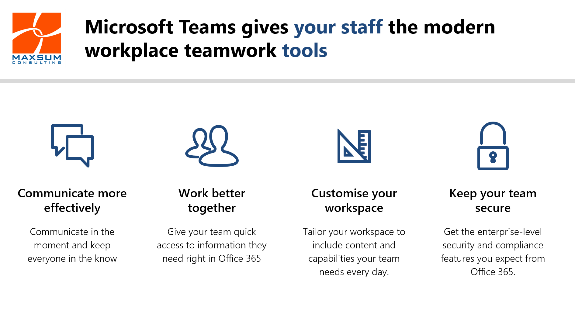 A Successful Microsoft Teams Strategy in 7 Steps! - Maxsum Consulting